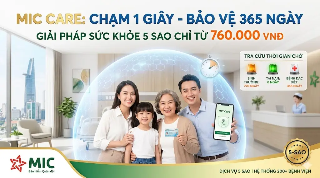 Thời gian chờ bảo hiểm Mic Care